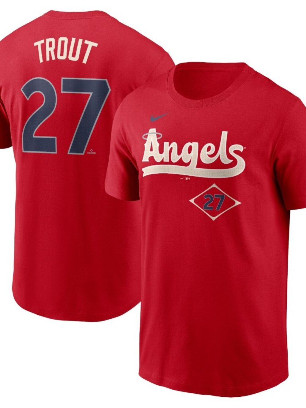 Nike LA Angels City Connect Mike Trout T-Shirt L